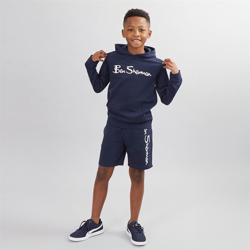 Ben Sherman Boys Sig Shorts Navy Blazer - Image 4