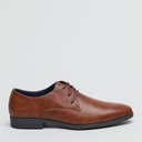 Ben Sherman Mens Derek Derby Shoes Tan