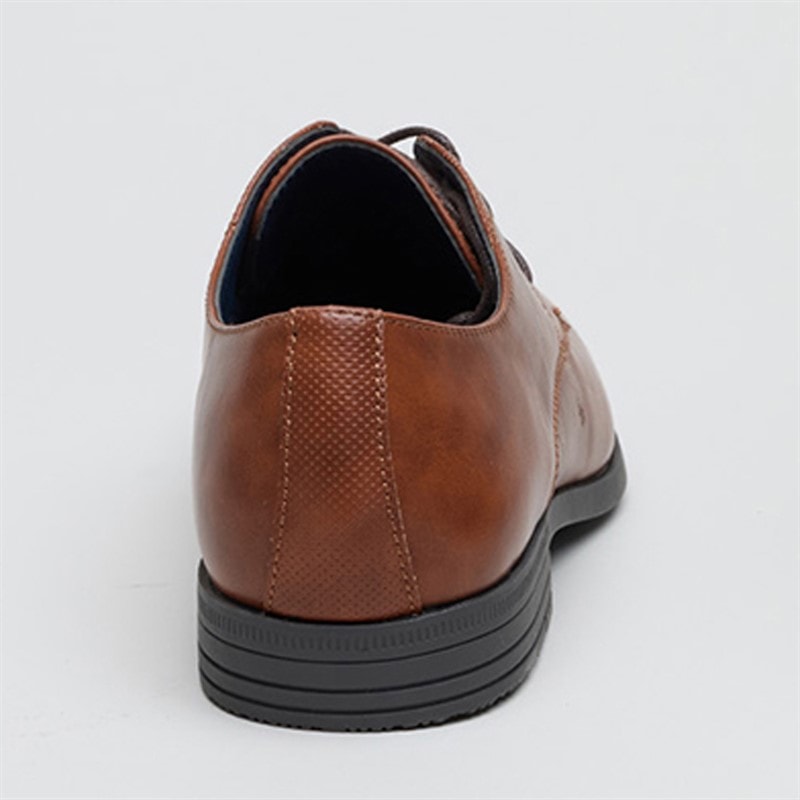 Ben Sherman Mens Derek Derby Shoes Tan - Image 4