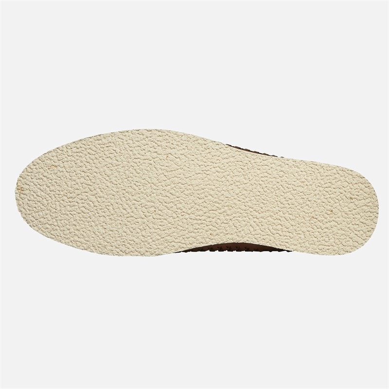 Ben Sherman Mens Miami Woven Deck Shoes Brown - Image 5
