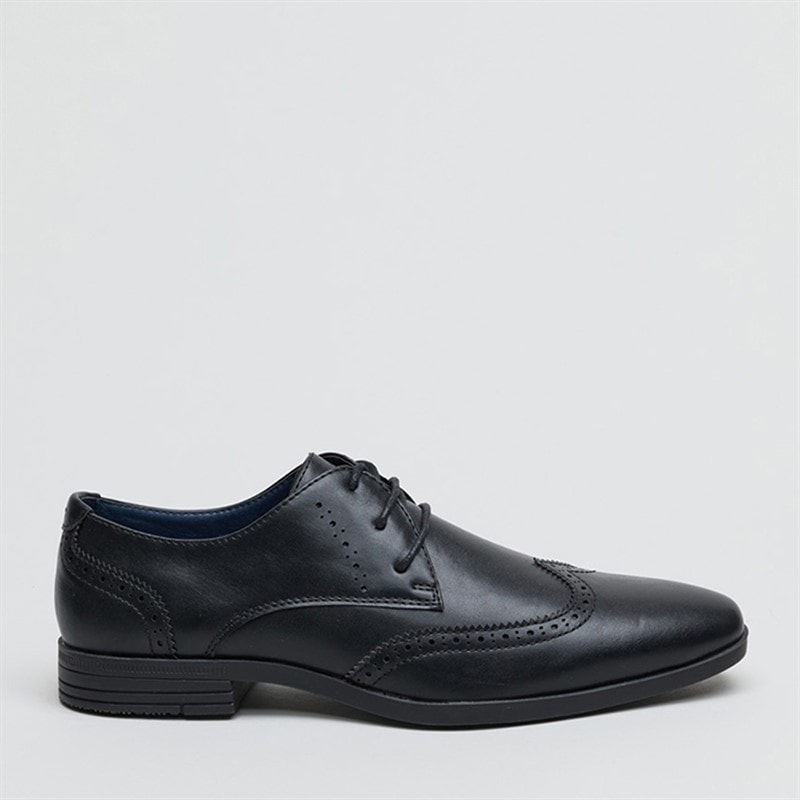 Ben Sherman Mens Clive Brogue Shoes Black