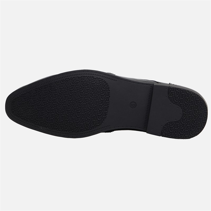 Ben Sherman Mens Clive Brogue Shoes Black - Image 5