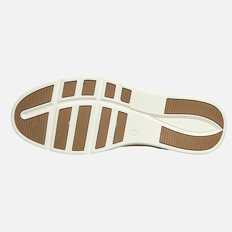 Ben Sherman Mens Havana Shoes Tan/Navy - Image 5