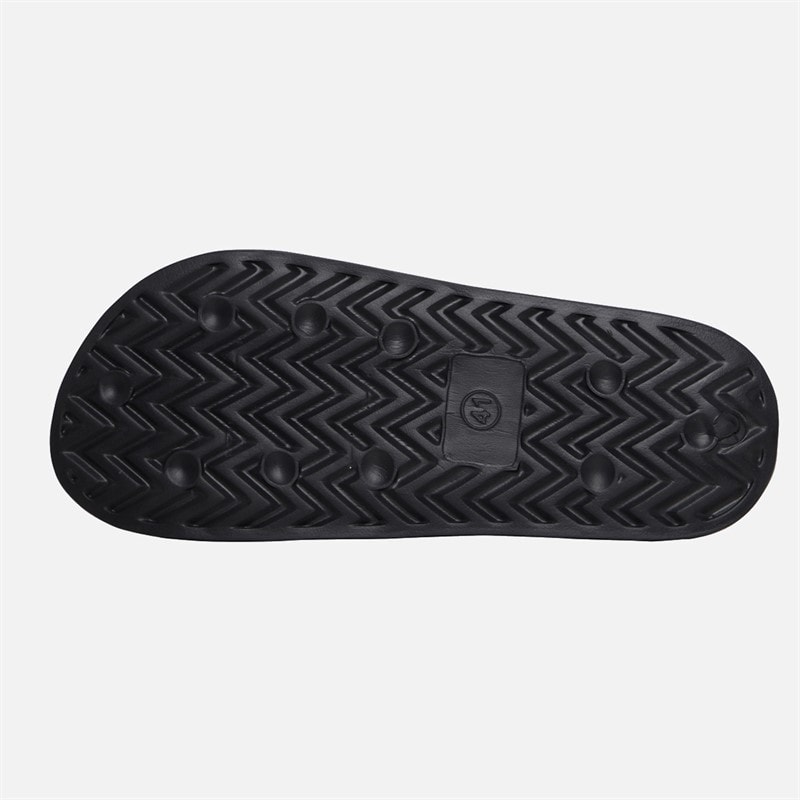 Ben Sherman Mens Southend Sliders Black/Royal - Image 4