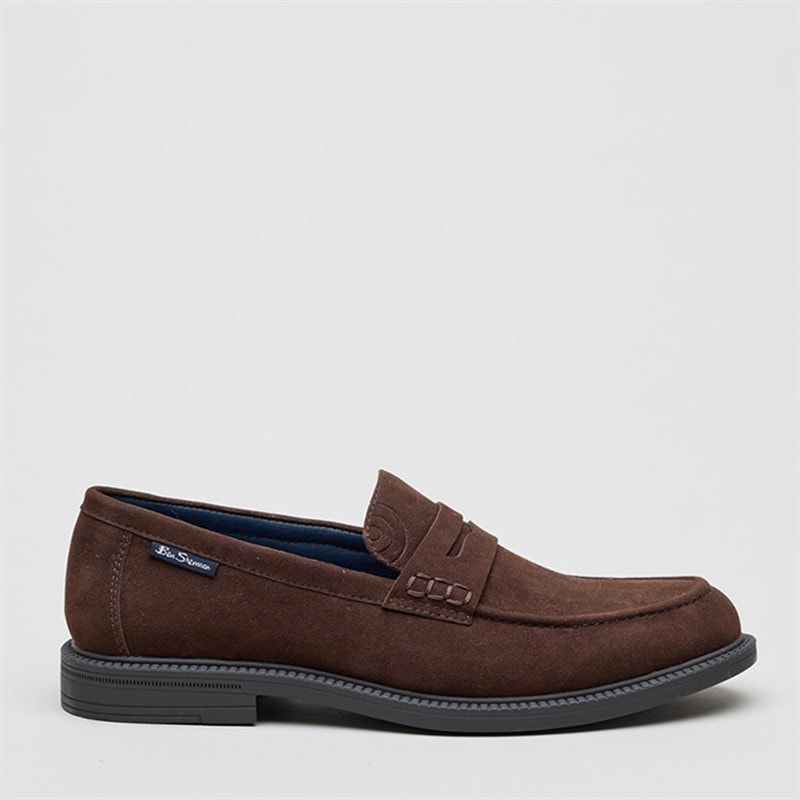 Ben Sherman Mens Chancery Loafers Brown