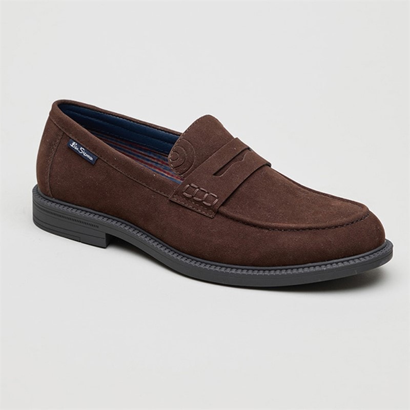 Ben Sherman Mens Chancery Loafers Brown - Image 2