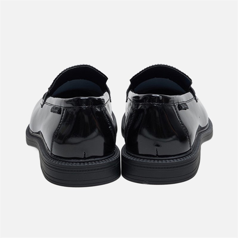Ben Sherman Mens Chancery Loafers Black Shine - Image 4