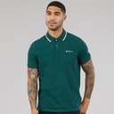 Ben Sherman Mens Twin Tipped Polo Shirt Jade