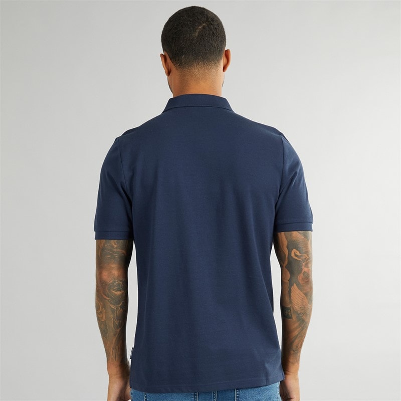 Ben Sherman Mens House Mod Polo Shirt Dark Navy - Image 2