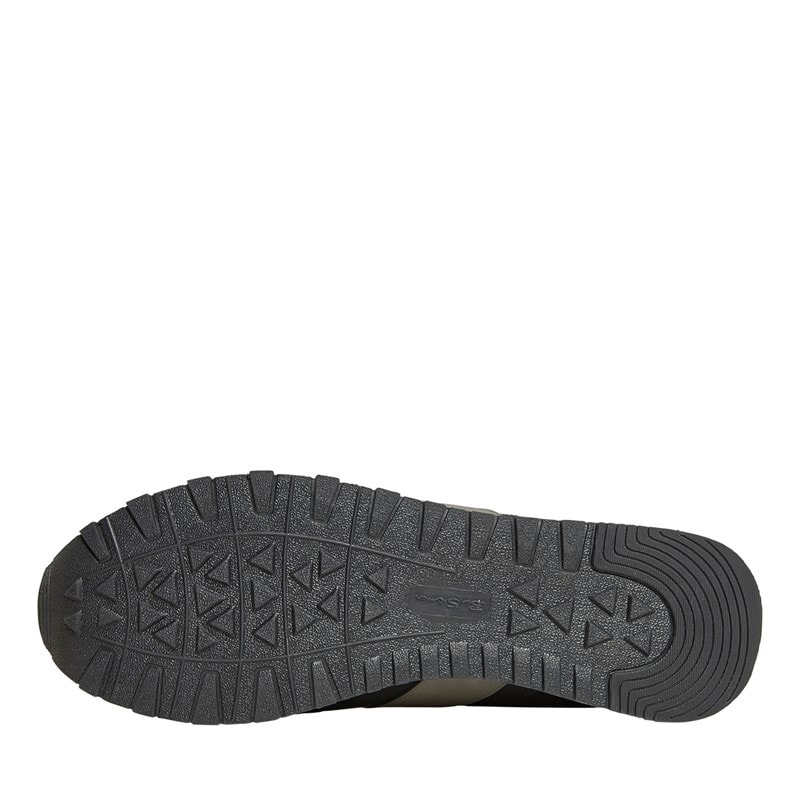 Ben Sherman Mens Owen Retro Trainers Black/Grey - Image 2