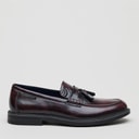 Ben Sherman Mens Chancery Tassle Loafers Burgundy