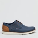 Ben Sherman Mens Havana Shoes Navy/Tan