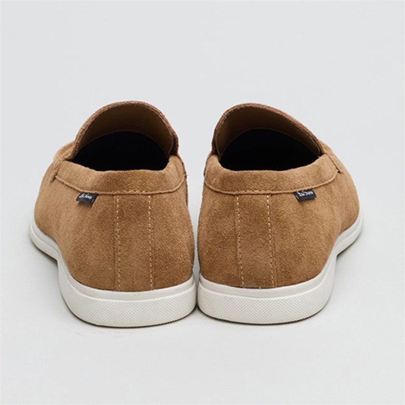 Ben Sherman Mens Amarillo Loafers Tan Suede - Image 4