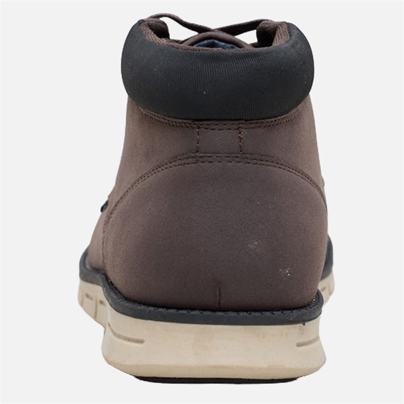 Ben Sherman Mens Carlton Chukka Boots Brown/Black - Image 4