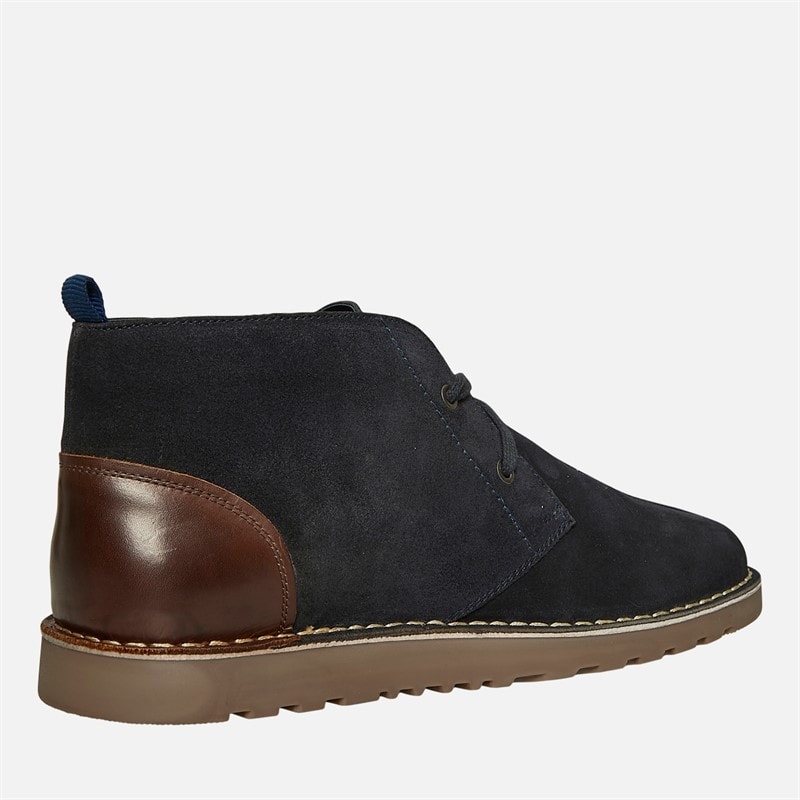 Ben Sherman Mens Townshend 2 Chukka Boots Navy - Image 5