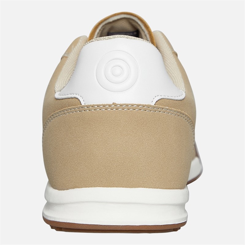 Ben Sherman Mens Terrace Talk Trainers Stone - Image 3