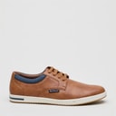 Ben Sherman Mens Detour Derby Shoes Tan Pu