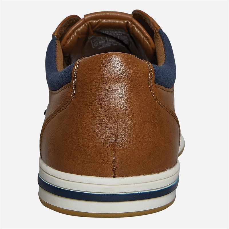 Ben Sherman Mens Detour Derby Shoes Tan Pu - Image 4