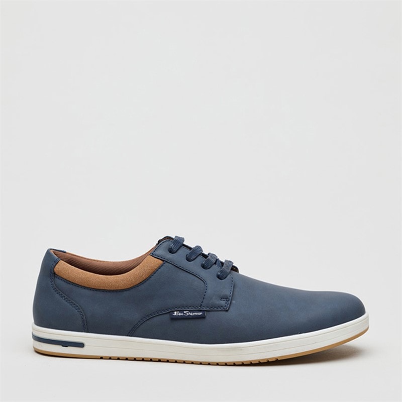 Ben Sherman Mens Detour Derby Shoes Navy Imi