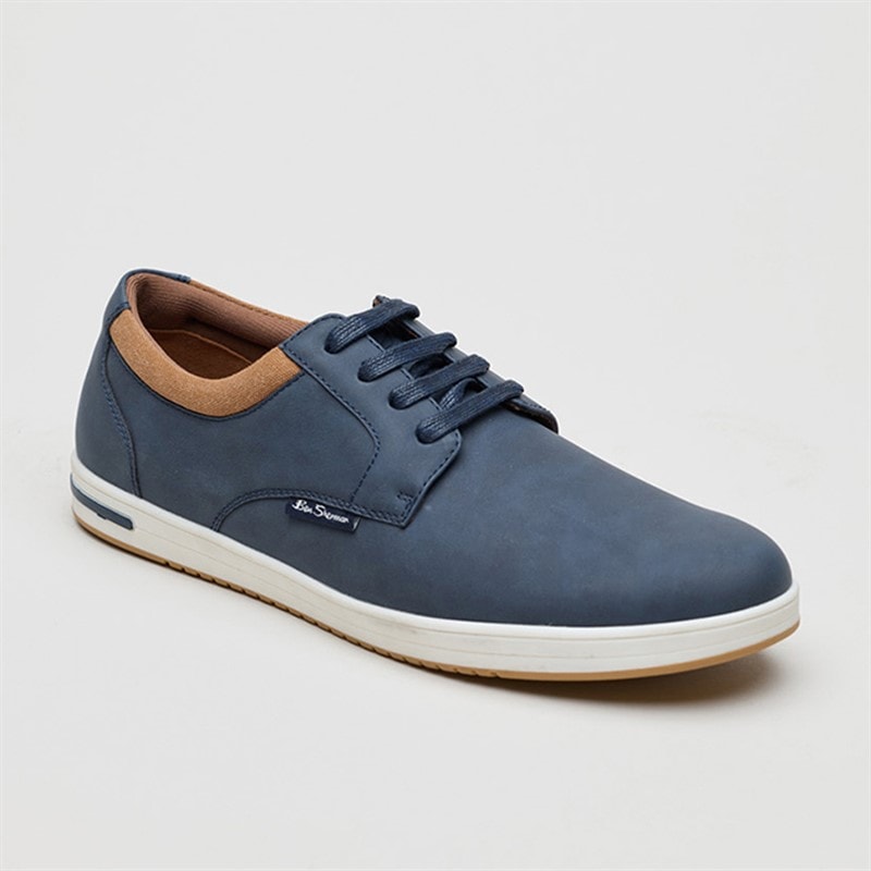 Ben Sherman Mens Detour Derby Shoes Navy Imi - Image 2