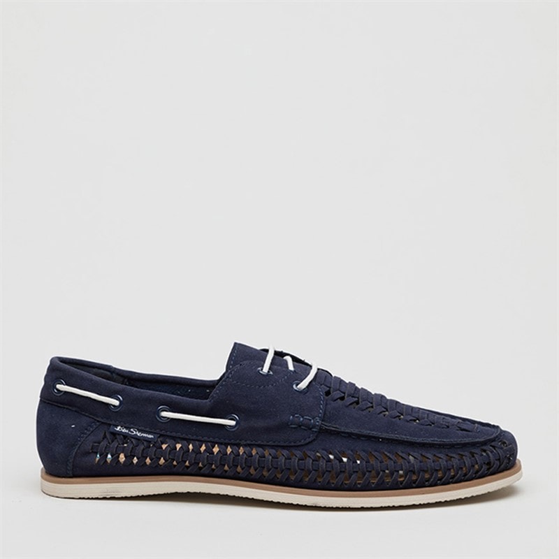 Ben Sherman Mens Miami Deck Shoes Navy