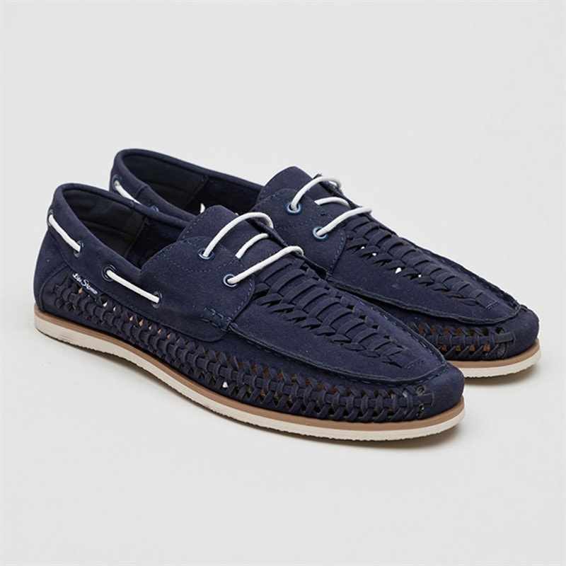 Ben Sherman Mens Miami Deck Shoes Navy - Image 2