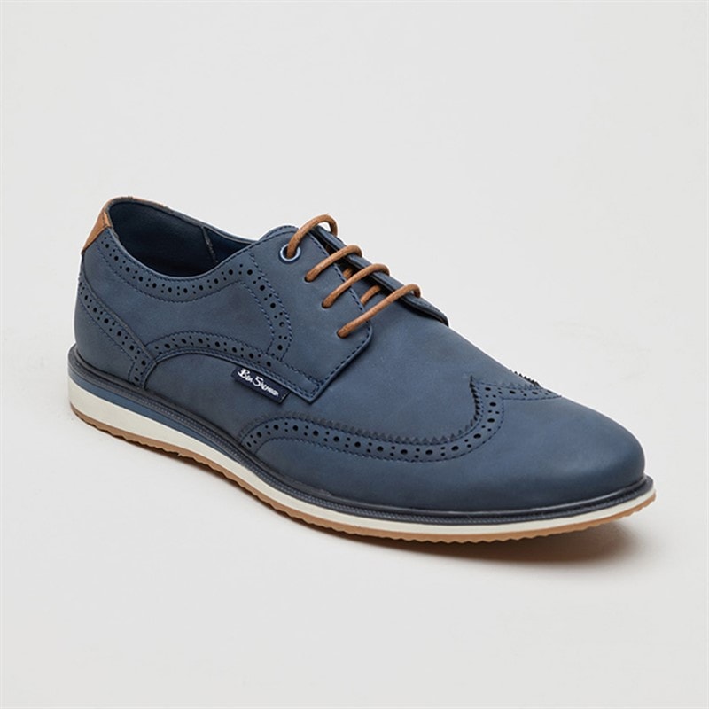 Ben Sherman Mens Mexico Shoes Navy - Image 2