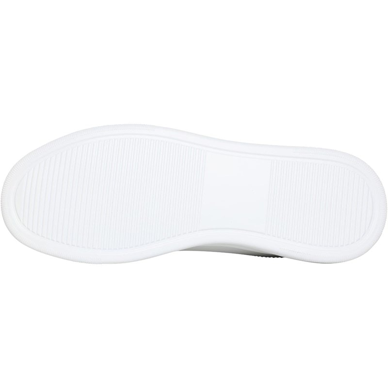 Brave Soul Mens Royal Trainers White/Black - Image 2