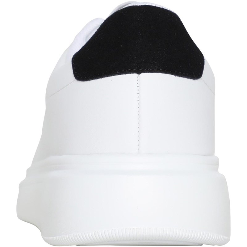 Brave Soul Mens Royal Trainers White/Black - Image 3