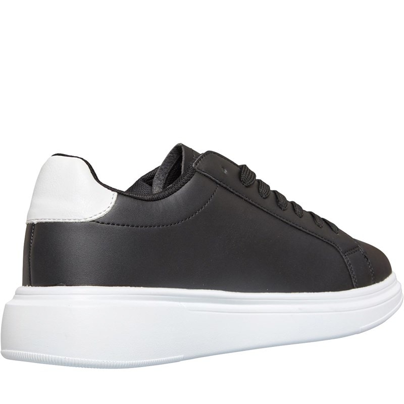 Brave Soul Mens Royal Trainers Black/White - Image 5