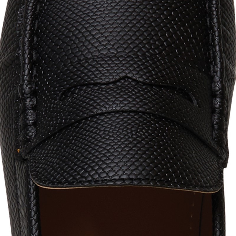 Brave Soul Mens Webster Loafers Black - Image 5