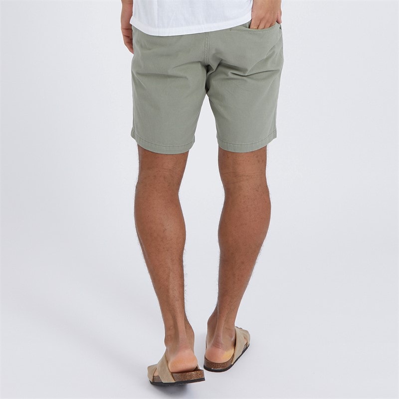 Brave Soul Mens Hansen Chino Shorts Sage - Image 2