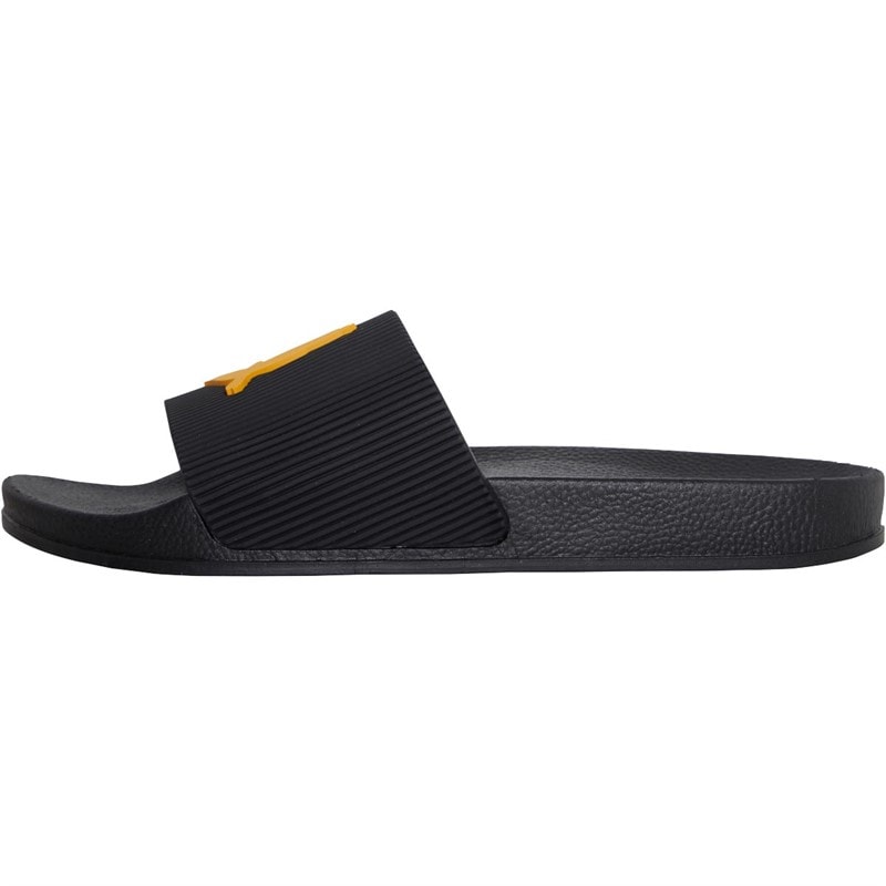 Brave Soul Mens Falcon Slides Black/Gold - Image 2