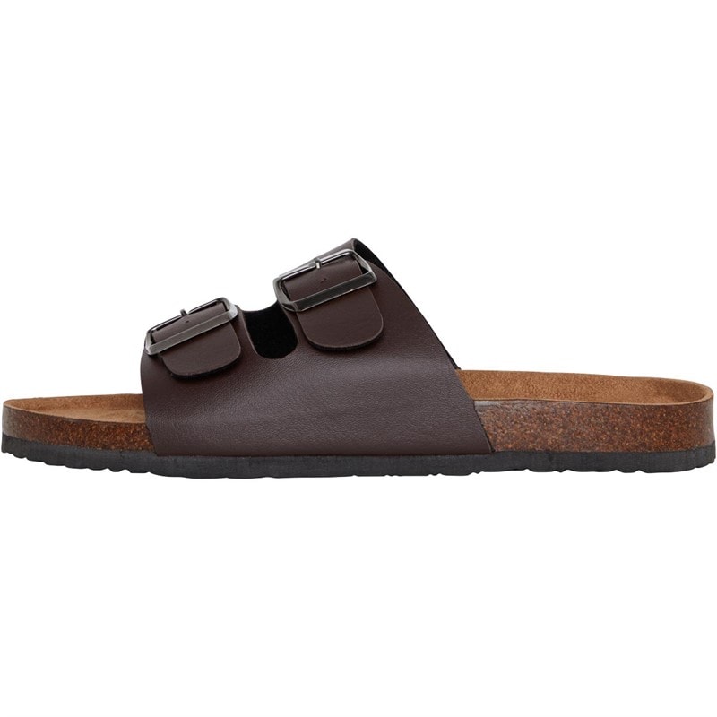 Brave Soul Mens Anthony Sandals Brown - Image 2