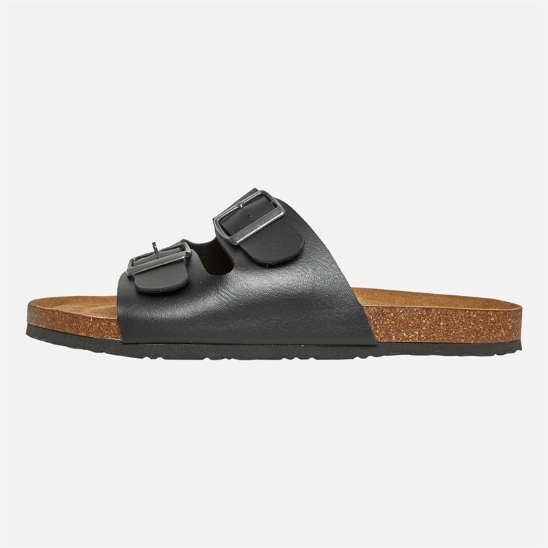 Brave Soul Mens Anthony Sandals Black - Image 2