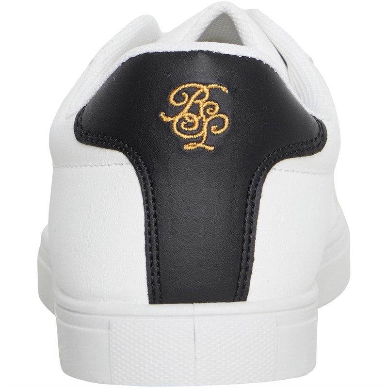 Brave Soul Mens Louie Eagle PU Pumps White/Green/Gold - Image 3