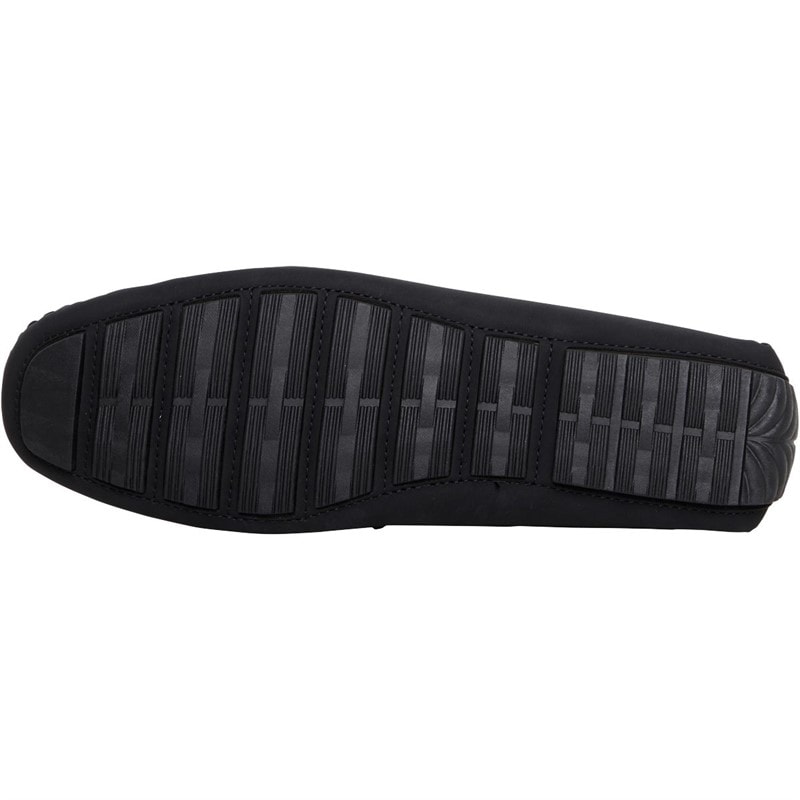 Brave Soul Mens Web Loafers Black - Image 2