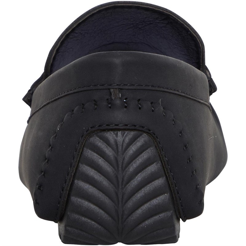 Brave Soul Mens Web Loafers Black - Image 3