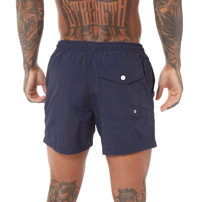 Brave Soul Mens Pier Swim Shorts Navy - Image 2