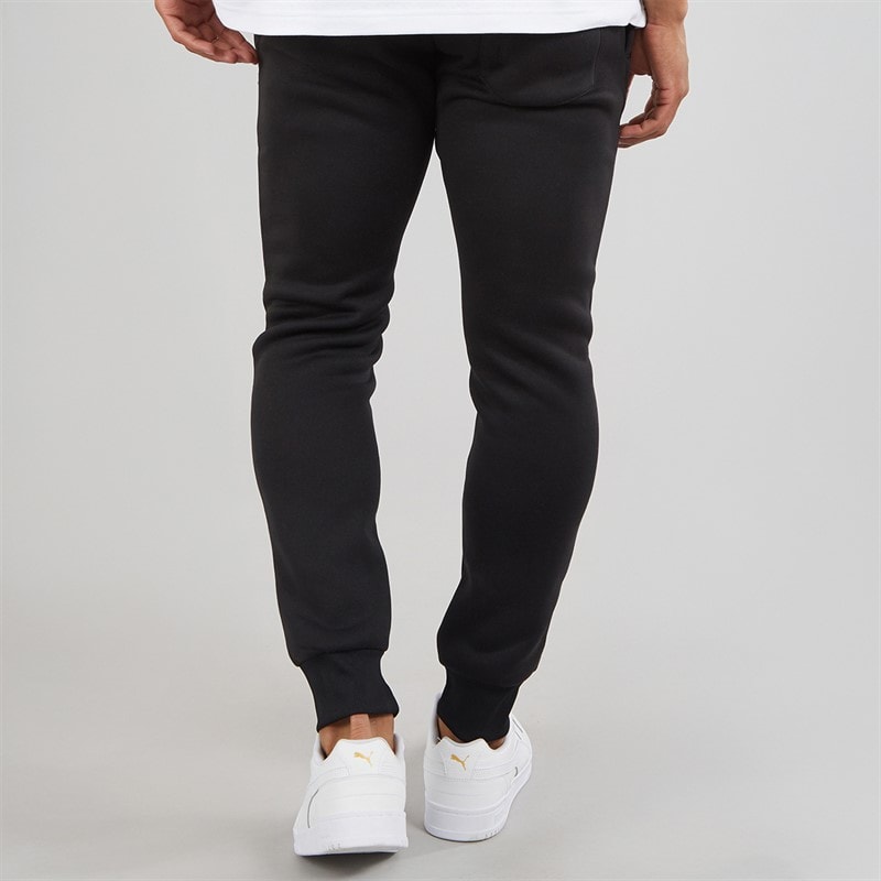 Brave Soul Mens Willas Joggers Jet Black - Image 2
