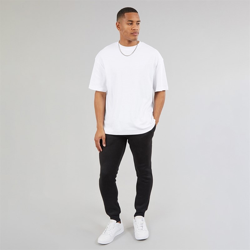 Brave Soul Mens Willas Joggers Jet Black - Image 4