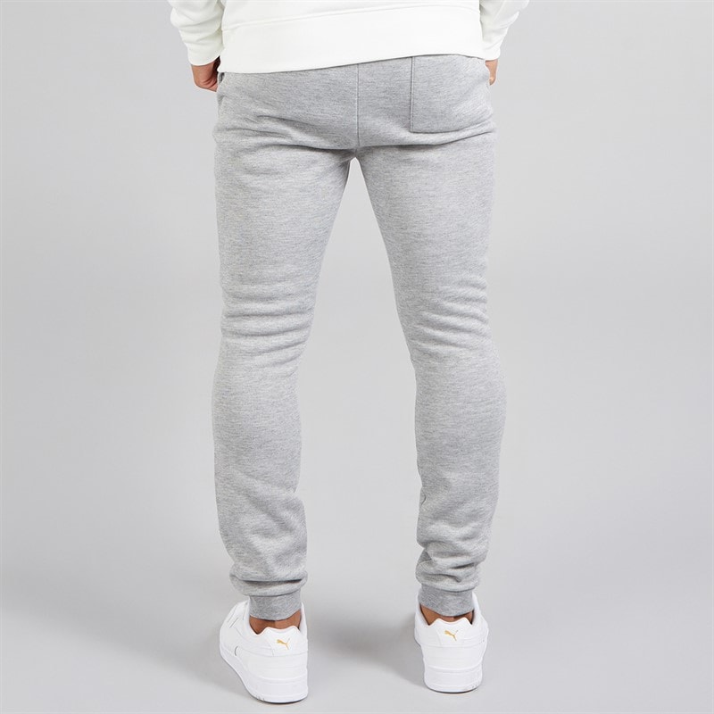 Brave Soul Mens Willas Joggers Light Grey Marl - Image 2