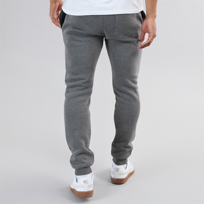Brave Soul Mens Willas Joggers Charcoal Marl - Image 2