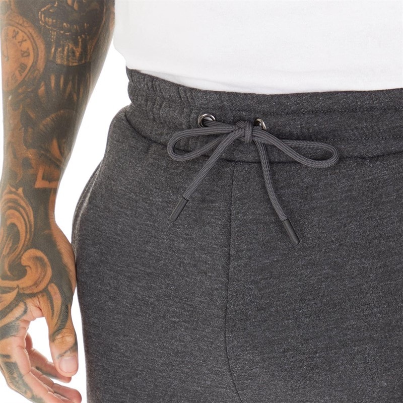 Brave Soul Mens Willas Joggers Charcoal Marl - Image 3