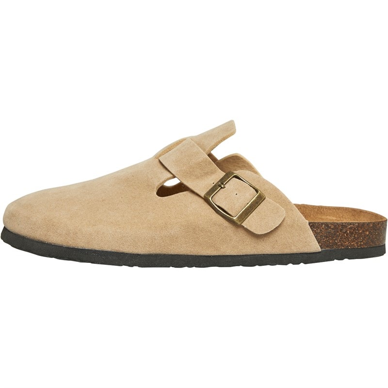 Brave Soul Mens Tivat Mule Sandals Desert Taupe - Image 2