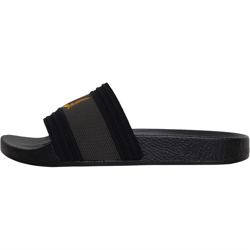 Brave Soul Mens Theo Eagle Slides Black/Grey - Image 2