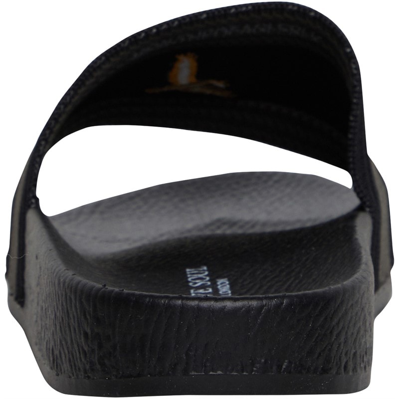 Brave Soul Mens Theo Eagle Slides Black/Grey - Image 4