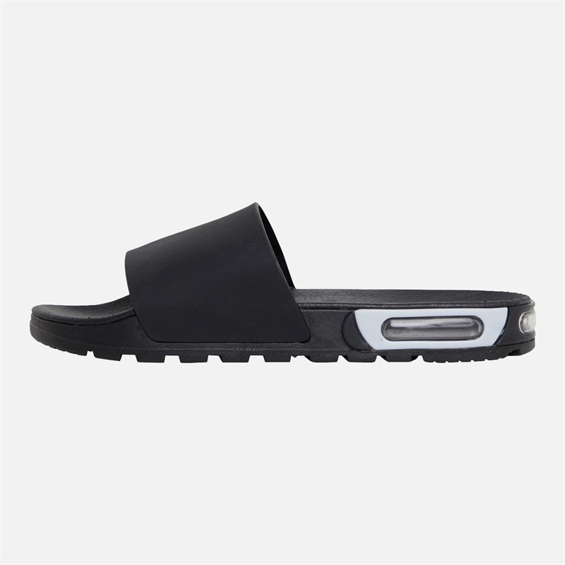 Brave Soul Mens Energy Slides Black/White - Image 2