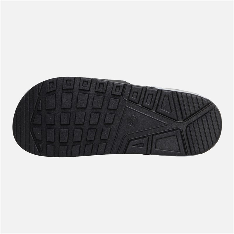 Brave Soul Mens Energy Slides Black/White - Image 3