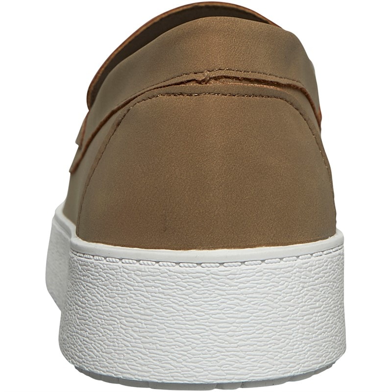 Brave Soul Mens Lisbon Loafers Desert Taupe - Image 3
